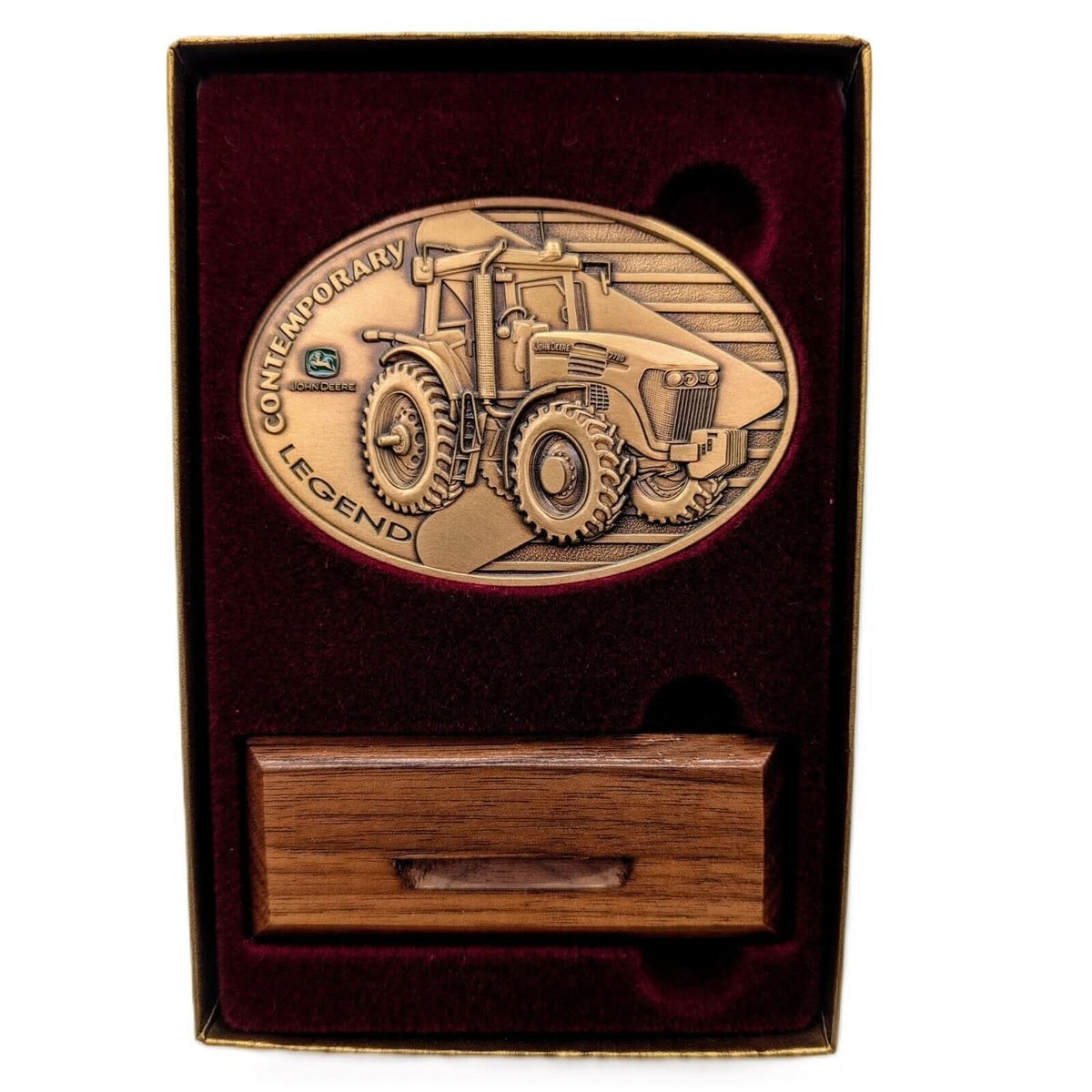 John Deere 2006 Calendar Medallion - Farm Toy Tractor