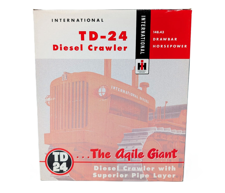 1/25 TD-24 Diesel Crawler With Superior Pipe Layer International Harvester