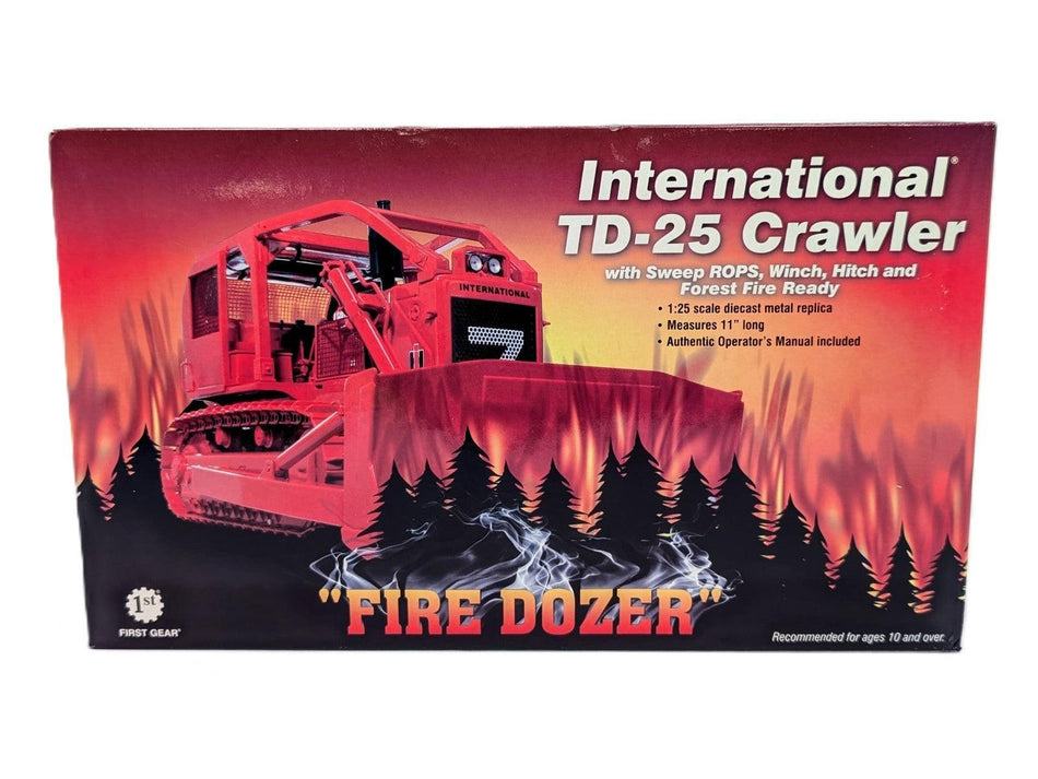 1/25 International TD-25 Fire Dozer Crawler #7
