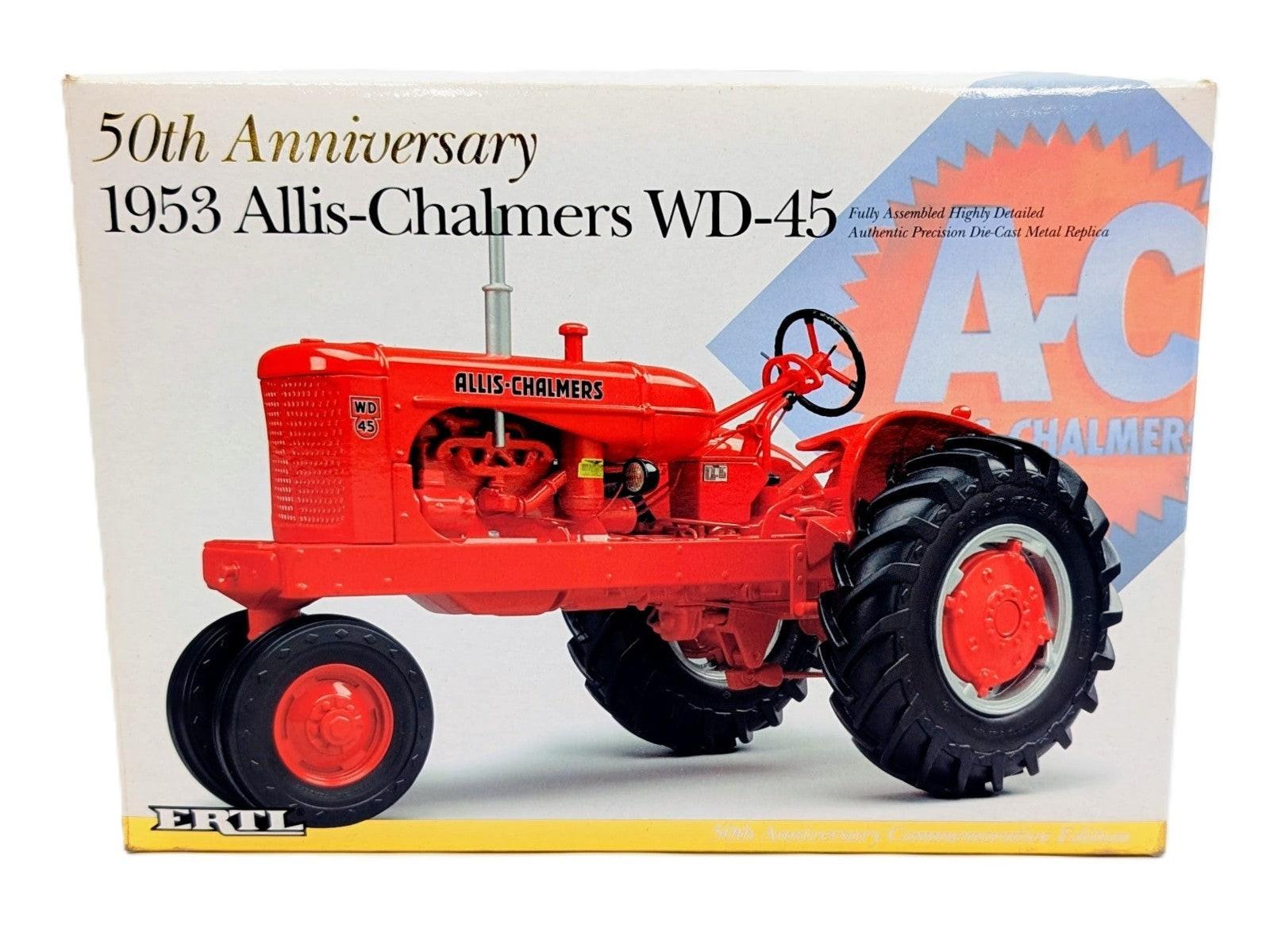 1/16 Allis Chalmers WD-45 Precision Tractor 50th Anniversary Edition E
