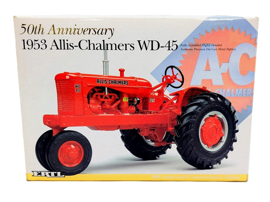 1/16 Allis Chalmers WD-45 Precision Tractor  50th Anniversary Edition Ertl