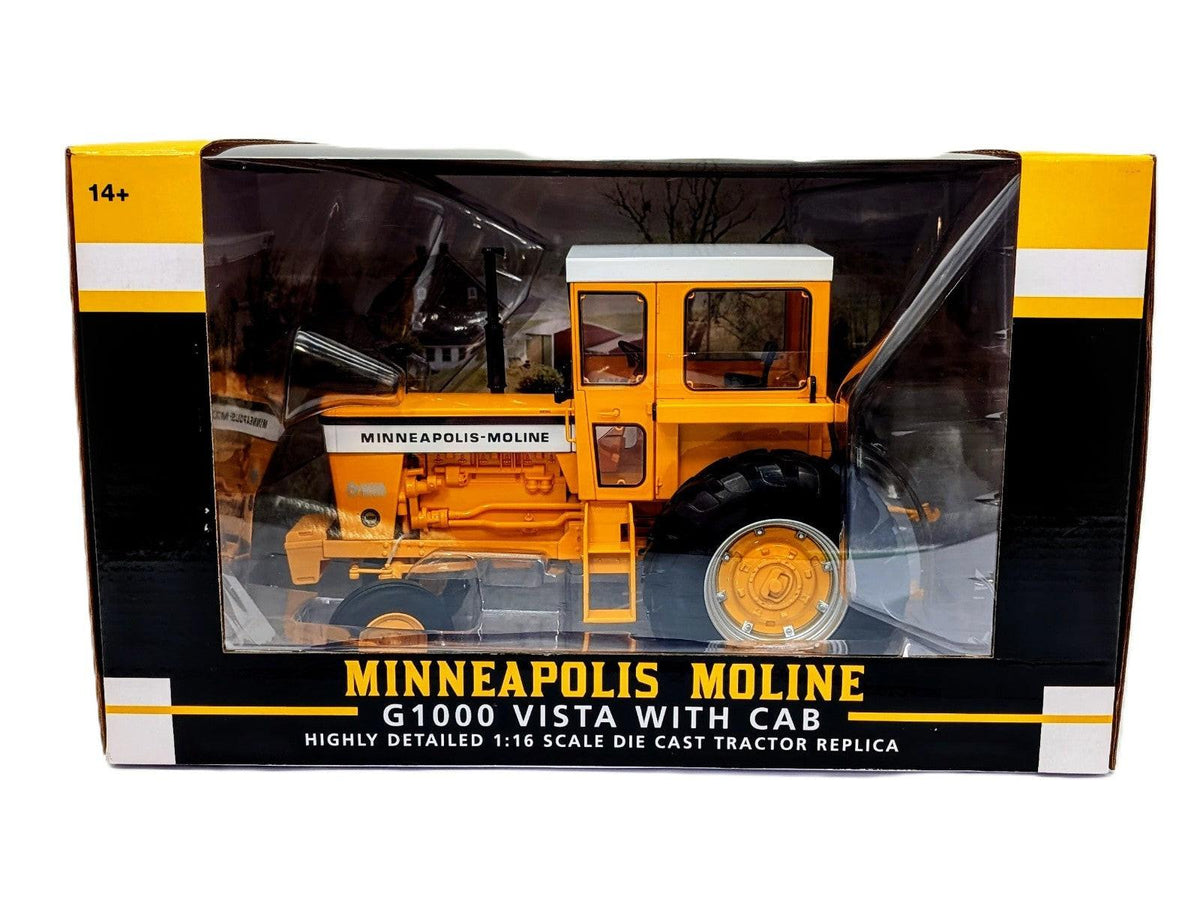 1/16 Minneapolis Moline G1000 Vista 2WD Tractor with Cab SpecCast.