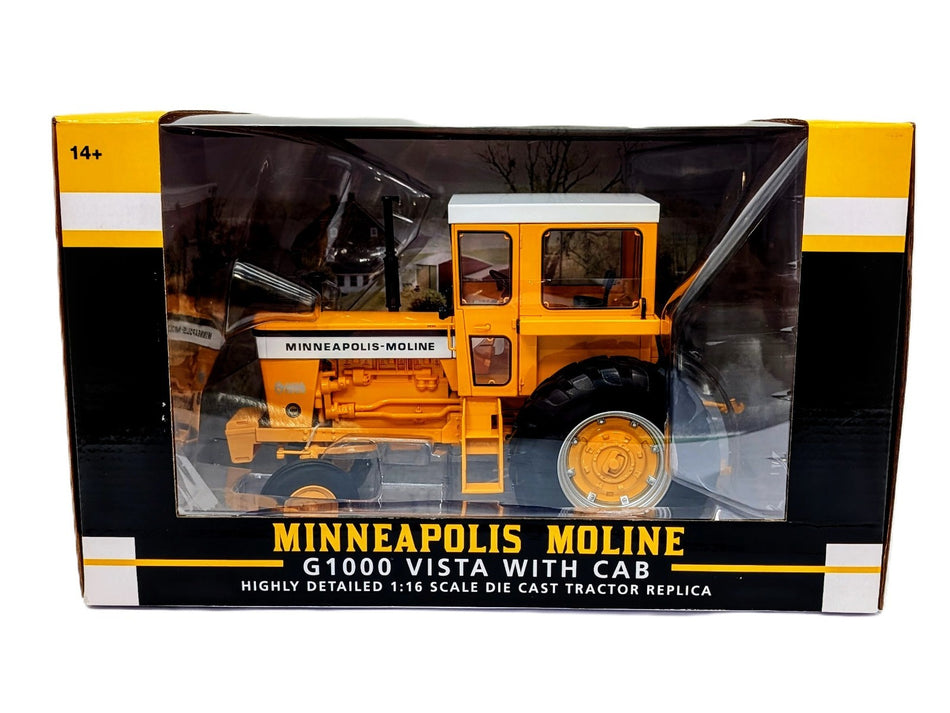 1/16 Minneapolis Moline G1000 Vista 2WD Tractor with Cab SpecCast.
