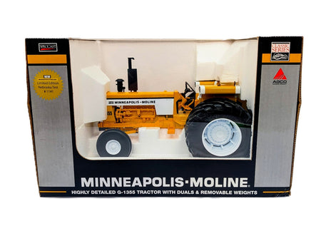 1/16 Minneapolis Moline G-1355 Tractor With Duals, Nebraska Test Tractor #1141.