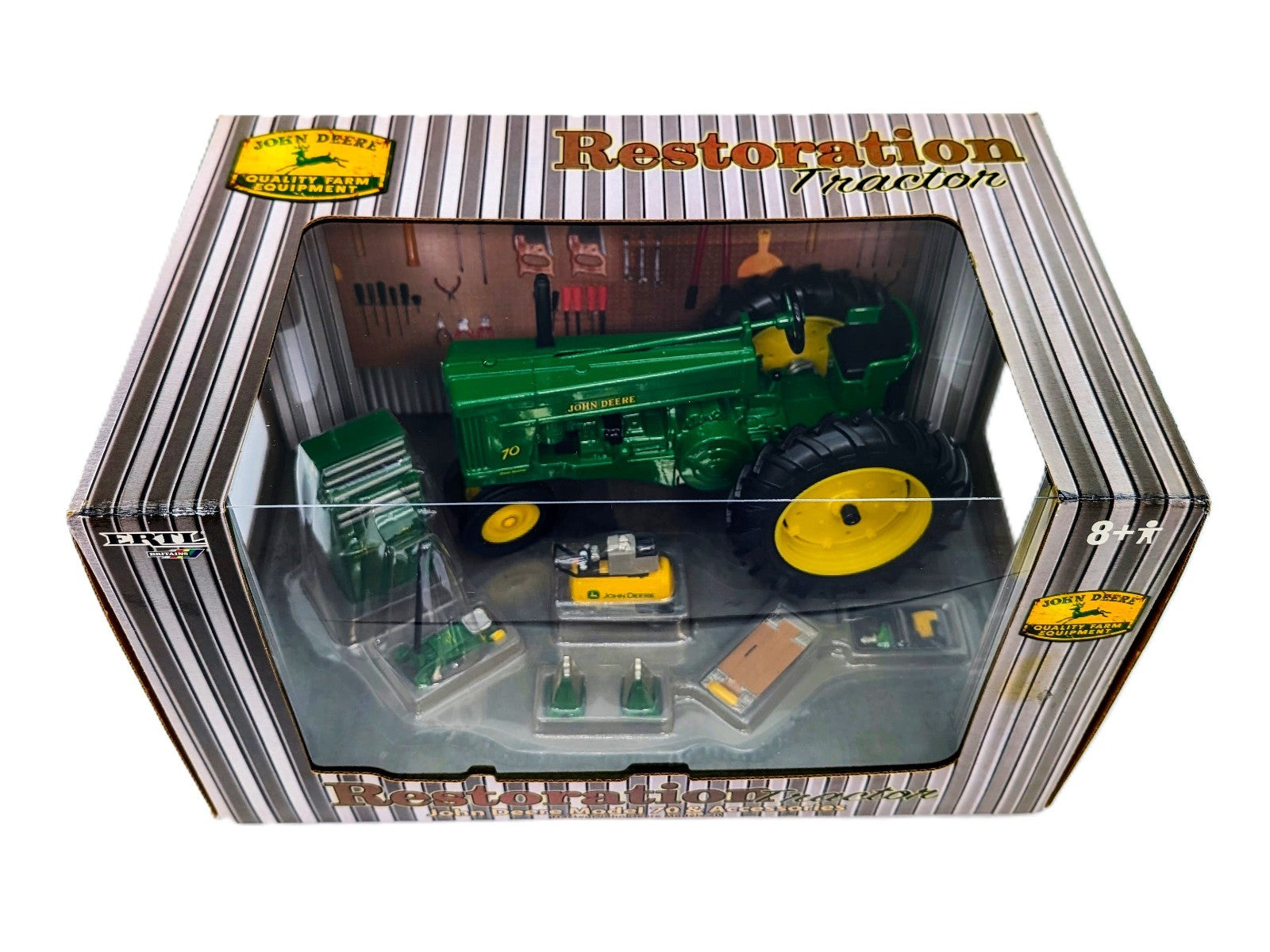 1/16 John Deere 70 Tractor With Narrow Front, Restoration Set.