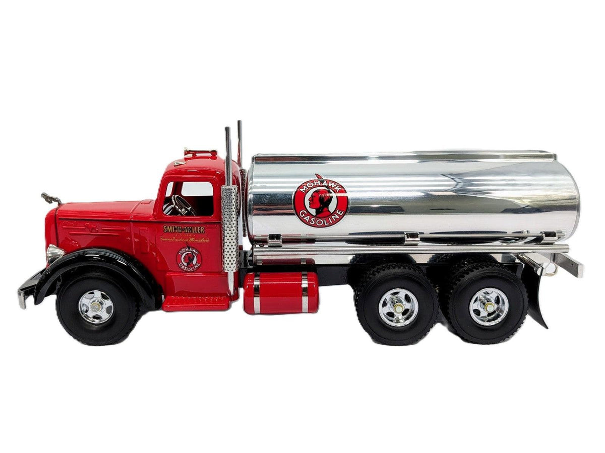 Fred Thompson Smith Miller Mohawk Gasoline Tanker Truck w/ Pup Trailer.