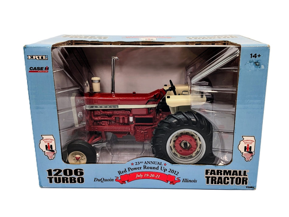 1/16 International Harvester Farmall 1206 Turbo Tractor, Red Power Round Up Ed.