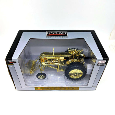 1/16 Oliver Super 88 "Gold Edition" Tractor W/Loader 2019 Farm Show Chase Unit.