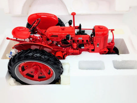 1/12 Case SC Tractor With Narrow Front Franklin Mint Precision Model - Farm Toy Tractor