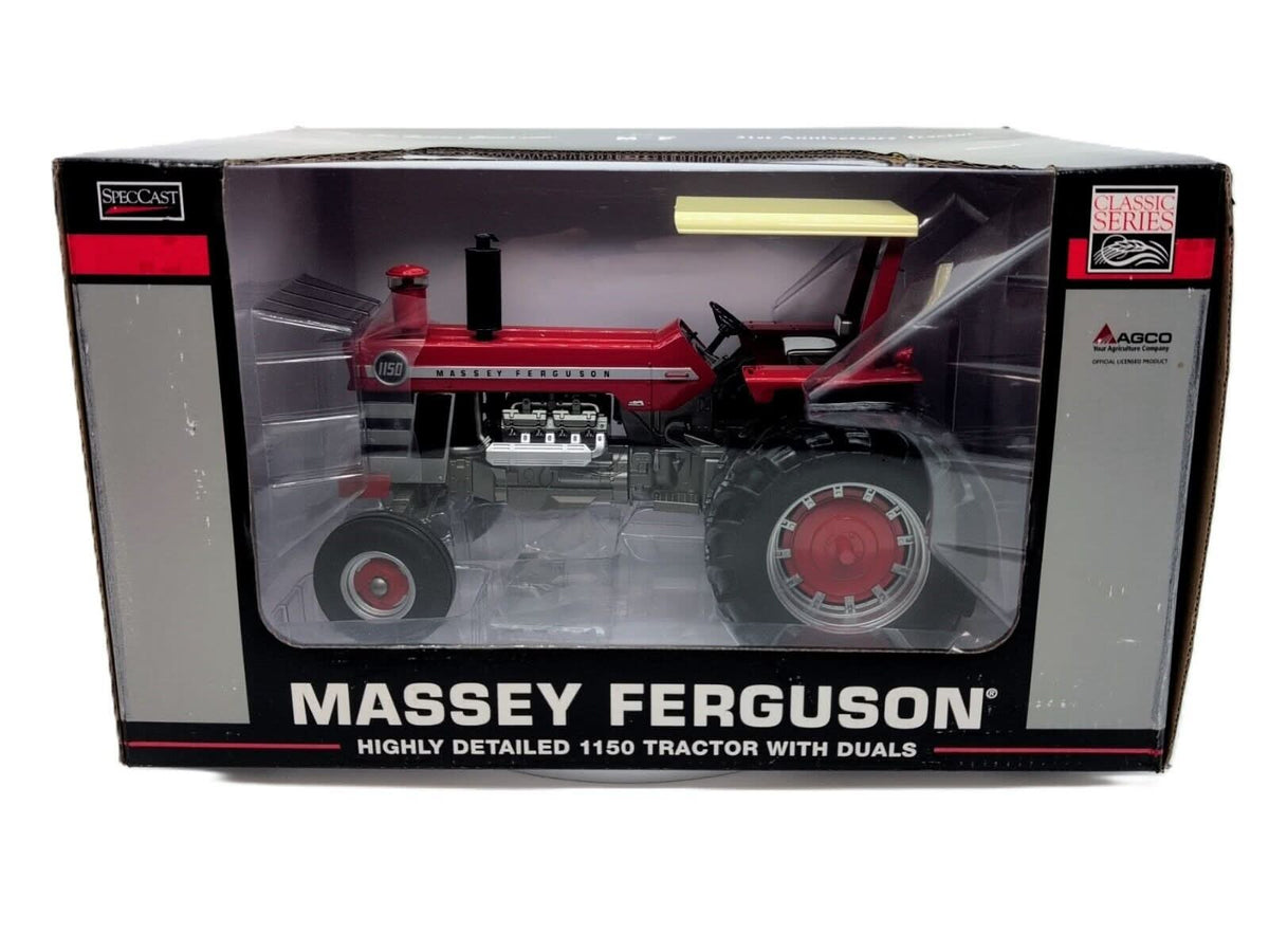 1/16 Chaser Massey Ferguson 1150 Tractor w Rear Duals & Canopy Chaser - Farm Toy