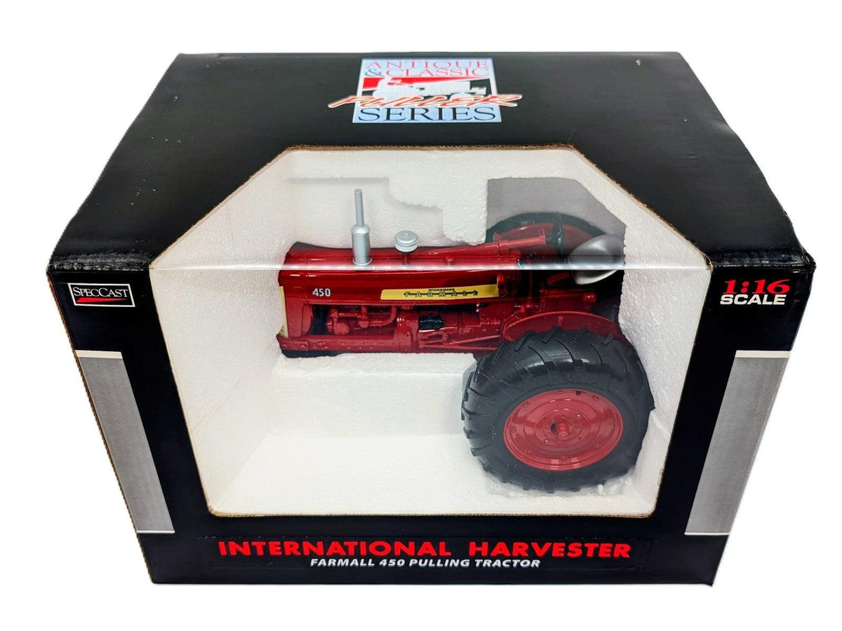 1/16 International Harvester Farmall 450 Pulling Tractor.
