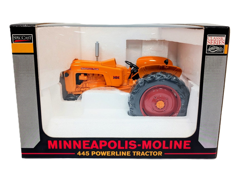 1/16 Minneapolis Moline 445 Powerline Tractor with Narrow Front, SpecCast.
