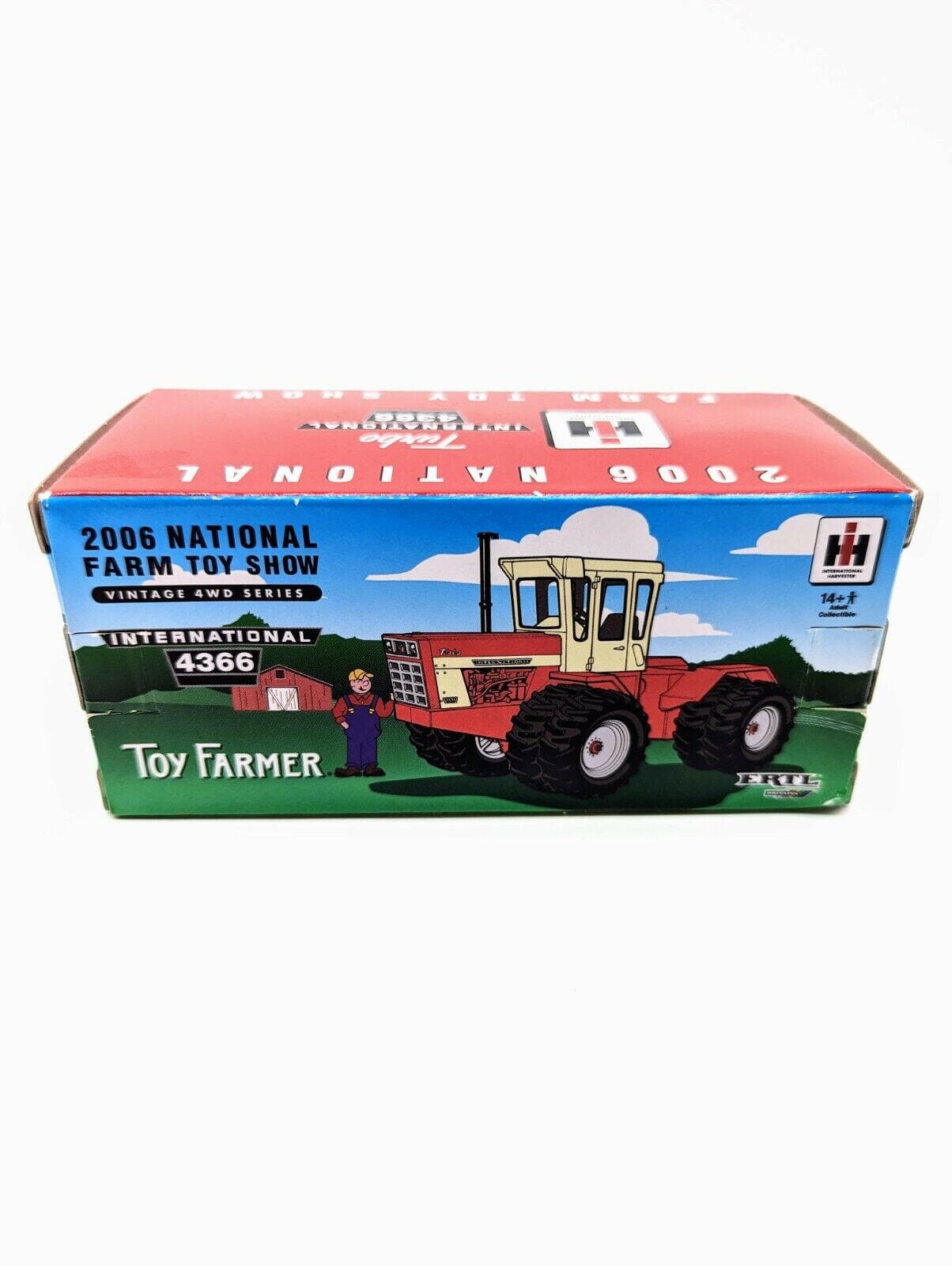 IH 4366 Turbo Tractor 2005 Nat'l Farm Toy Show Toy Farmer 1/64 NIP by Ertl.