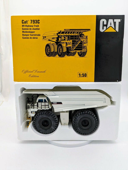 NZG 1/50 Scale Diecast 403 - Caterpillar Cat 793C Off Highway Truck - White.