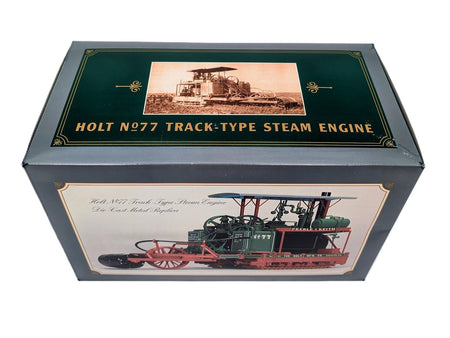 1/32 Holt No. 77 Track-Type Steam Engine by SpecCast 1 of 1000.