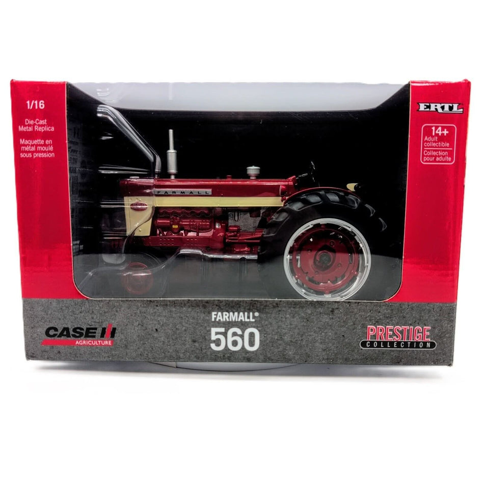 1/16 ERTL Prestige Collection IH Farmall 560 Narrow Front Tractor 44310