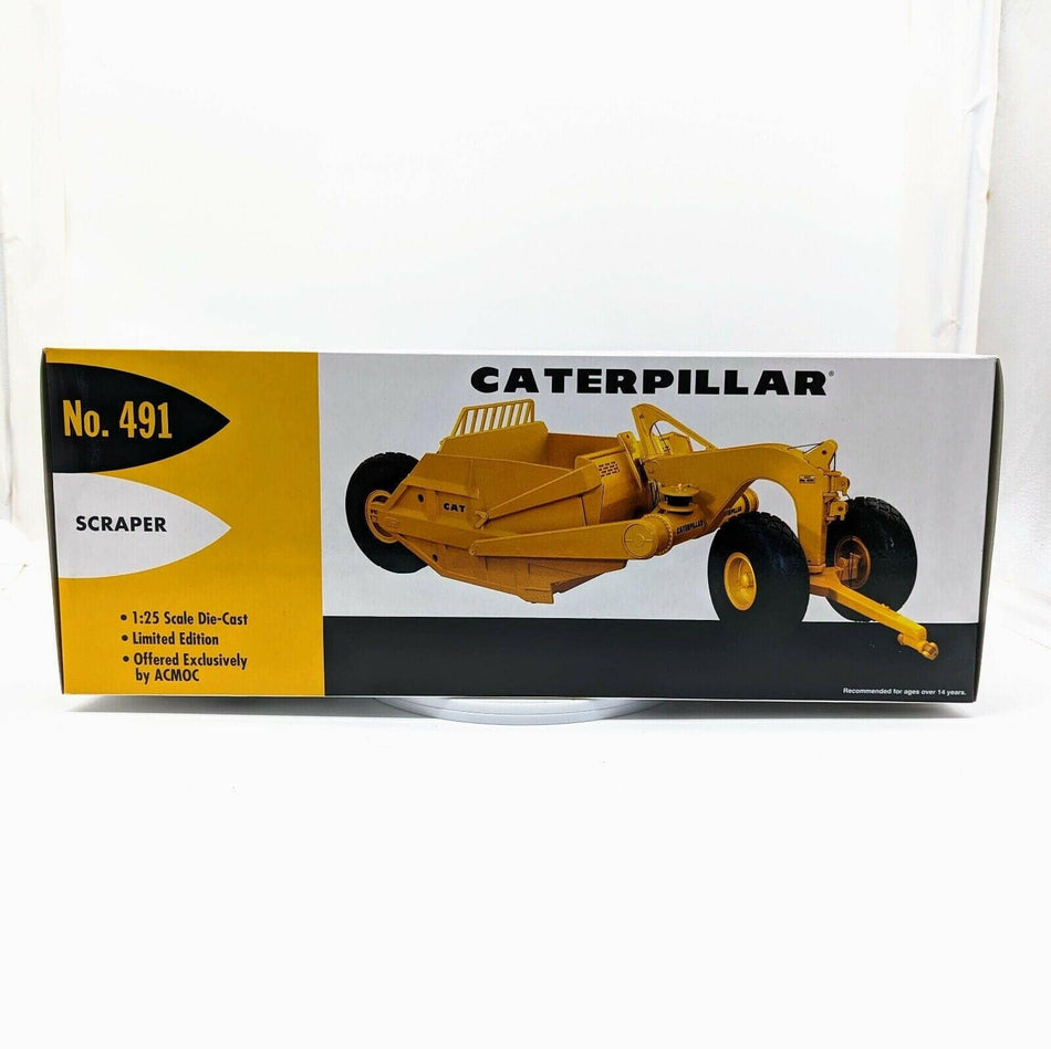 Caterpillar No. 491 Scraper First Gear 1/25 Scale Fits D9E CAT Dozer MINT!.