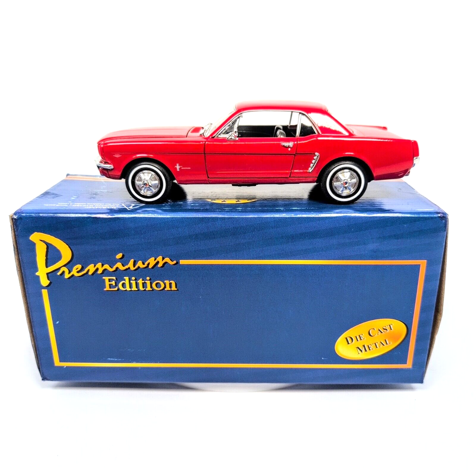 1/24 American Mint 1964-1/2 Red Mustang Coupe Premium Edition