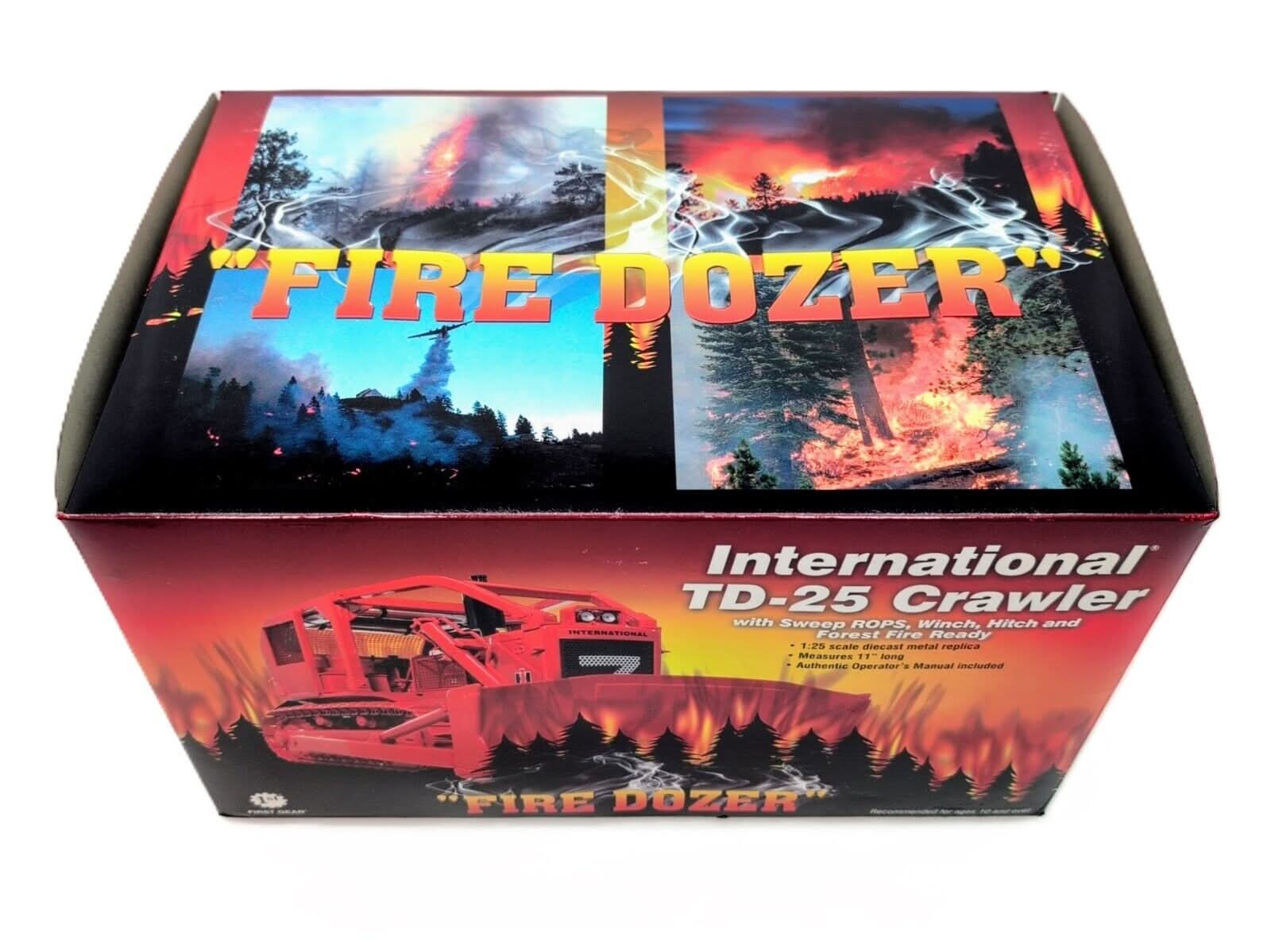 1/25 International TD-25 Fire Dozer Crawler #7 