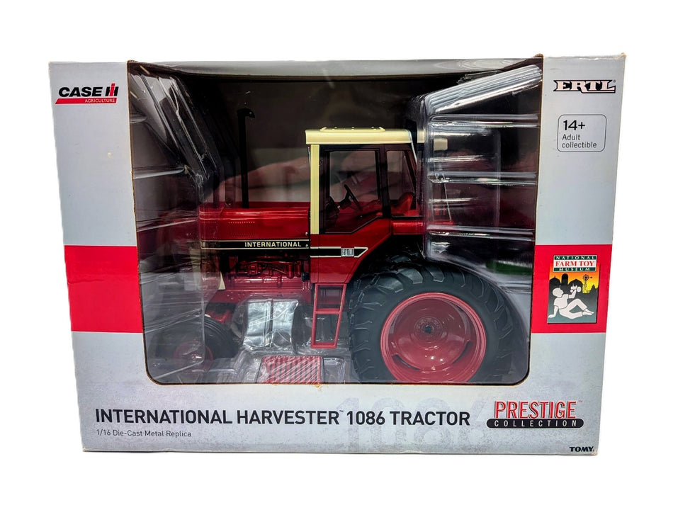 1/16 International Harvester 1086 Tractor With Duals, National Farm Toy Museum