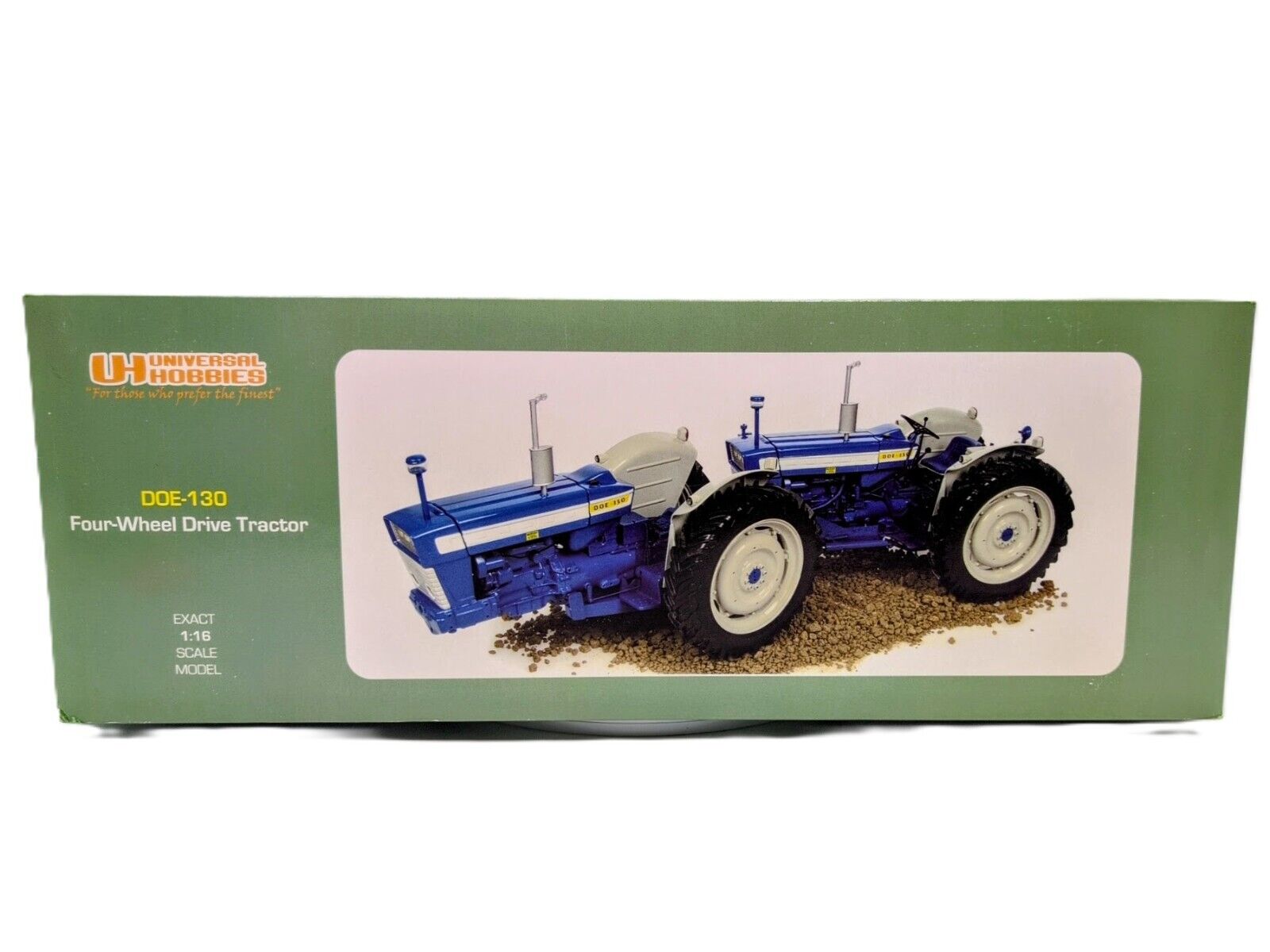 1/16  Ford DOE-130 Tractor Universal Hobbies OEM Sealed - Farm Toy