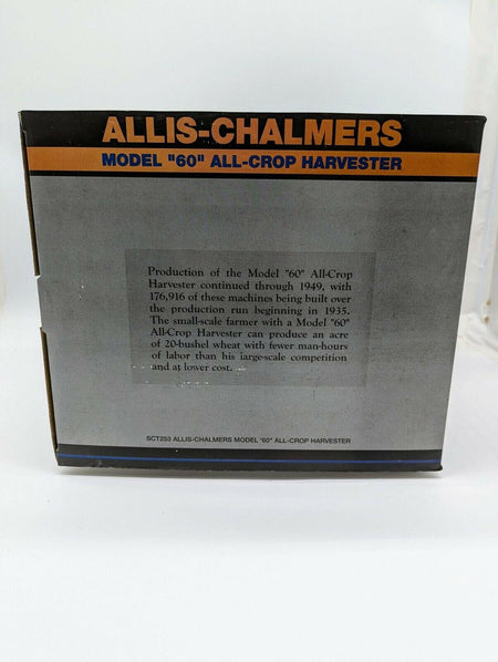 1/16 Allis Chalmers Model 60 All Crop Pull Type Combine With PTO Shaft.