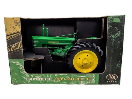 1/8 John Deere 1939 Model B Tractor With Narrow Front - Farm Toy Tractor