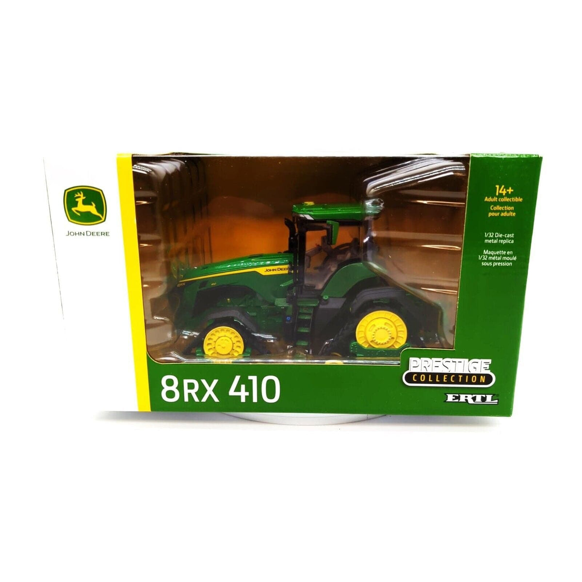 John Deere 1/32 8RX 410 Prestige Collection Toy - LP70966.