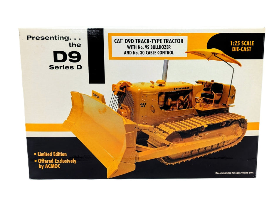 1/25 CAT D9 Series D Tractor with Cable Blade - ACMOC Show Edition 1 of 200