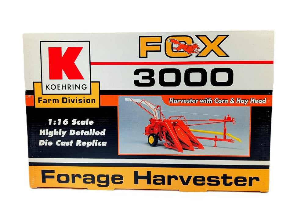 1/16 Fox 3000 Pull Type Forage Harvester With Corn & Hay Head OEM Sealed