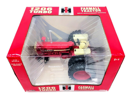 1/16 International Harvester Farmall 1206 Turbo Tractor With Duals Narrow Front - Farm Toy