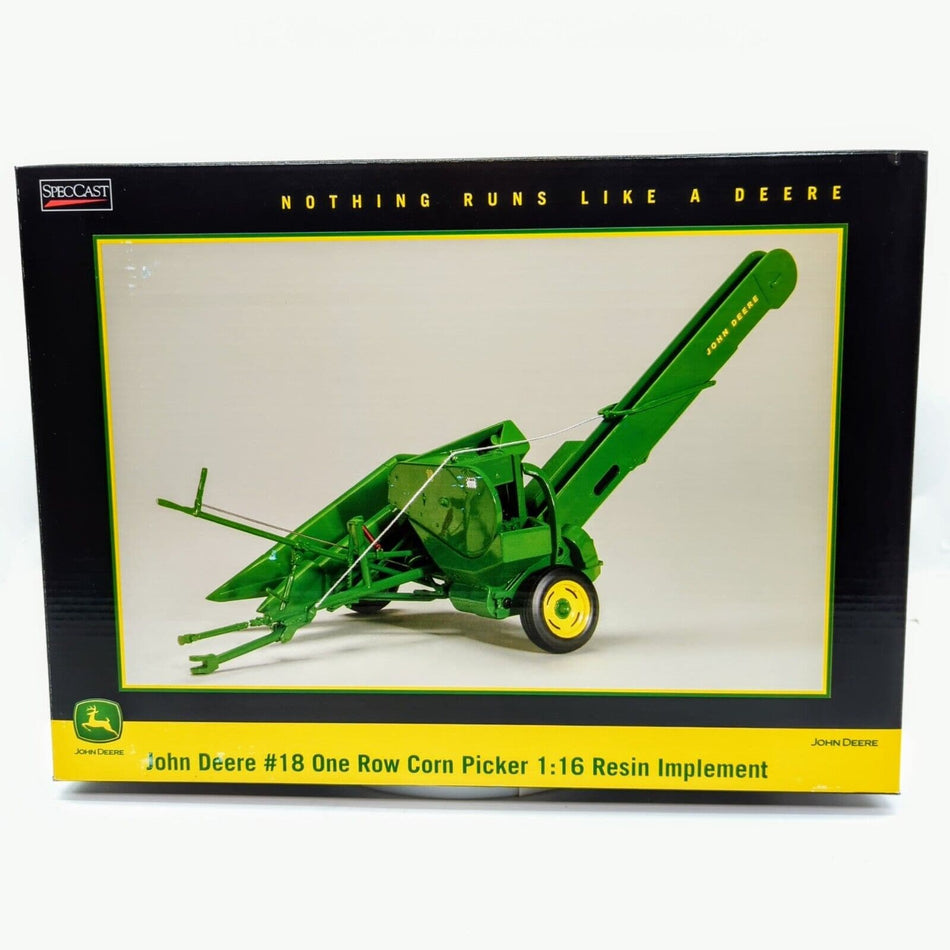 1/16 John Deere #18 One Row Corn Picker by SpecCast OEM Sealed