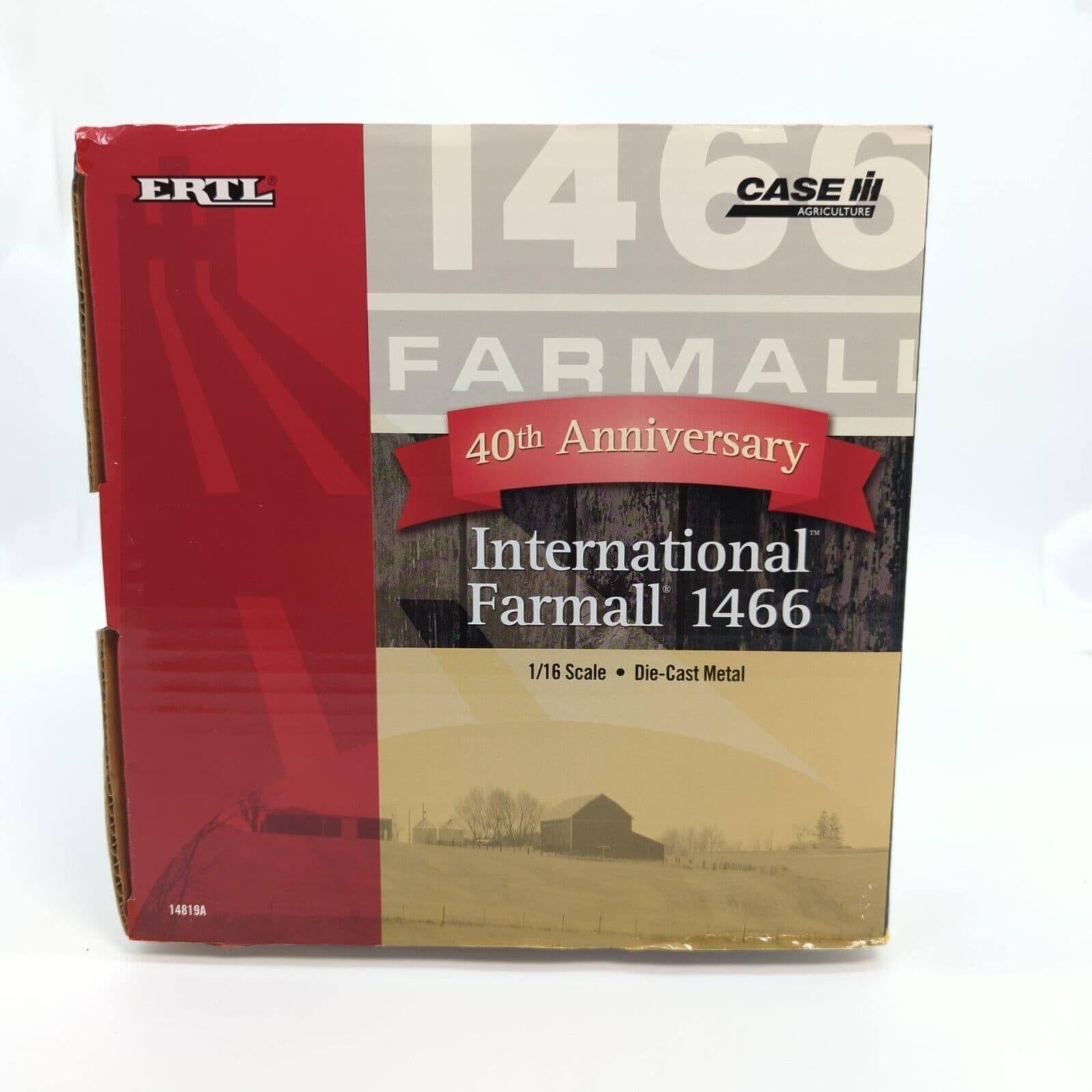 1/16 International Harvester Farmall 1466 Tractor With Duals & Front Wheel Assis.