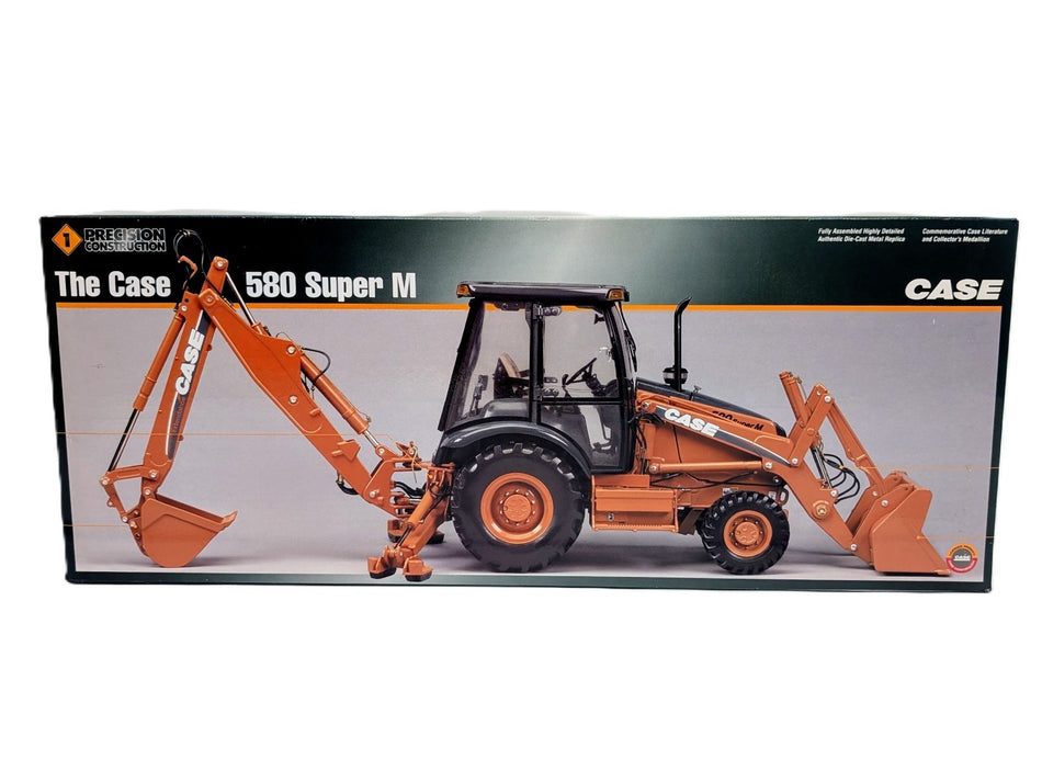 1/16 Case 580 Super M Backhoe, Precision Construction Series #1