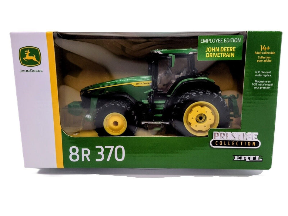 1/32 John Deere 8R 370 Tractor With Duals On Front & Rear, Prestige EMPLOYEE ED.