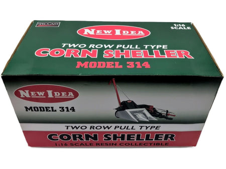 1/16 New Idea Model 314 Two Row Pull Type Corn Sheller 