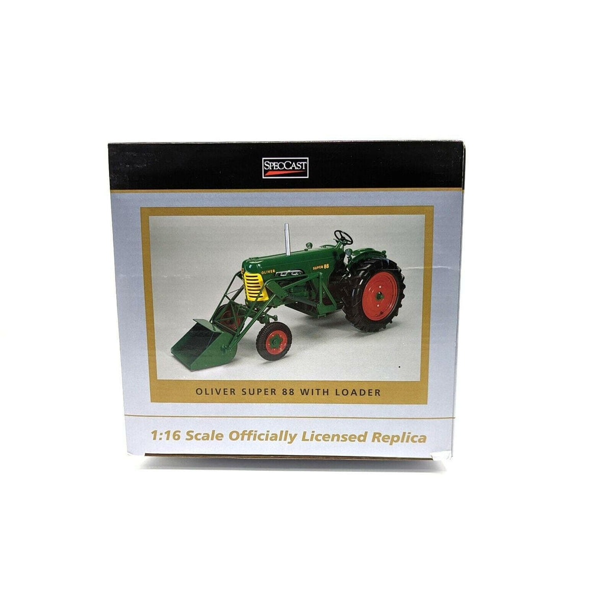 1/16 Oliver Super 88 "Gold Edition" Tractor W/Loader 2019 Farm Show Chase Unit.