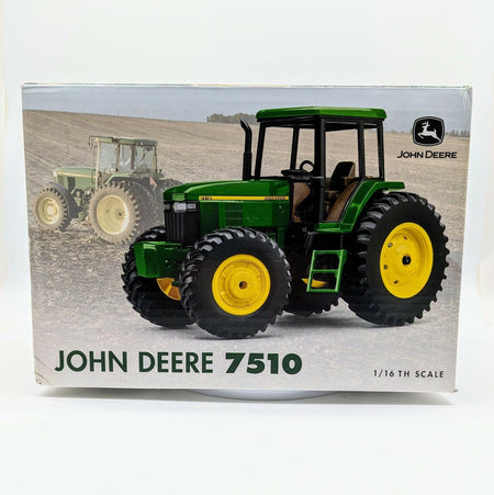 Ertl John Deere 7510 Tractor Diecast 1/16 2001 Farm Show.