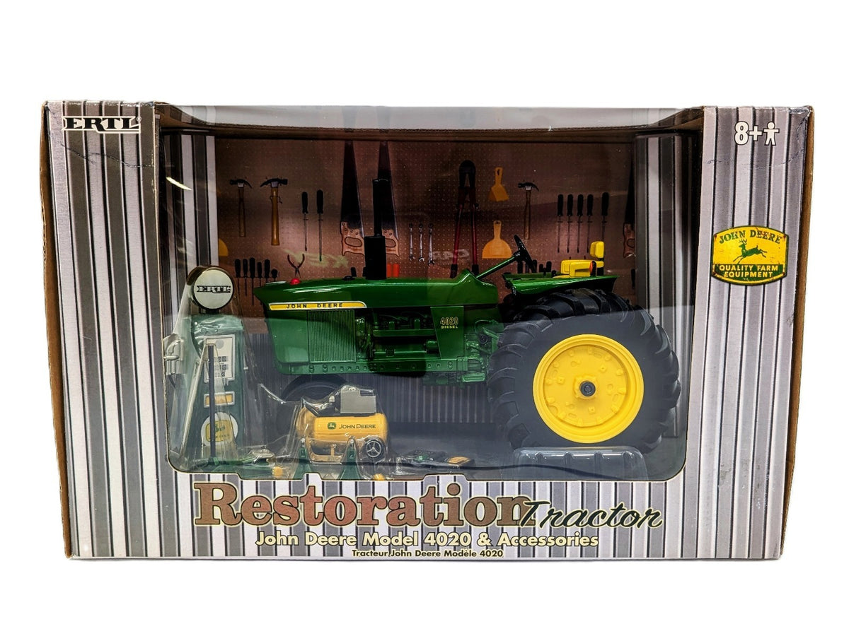 1/16 John Deere 4020 Tractor With Narrow Front, Restoration Set.