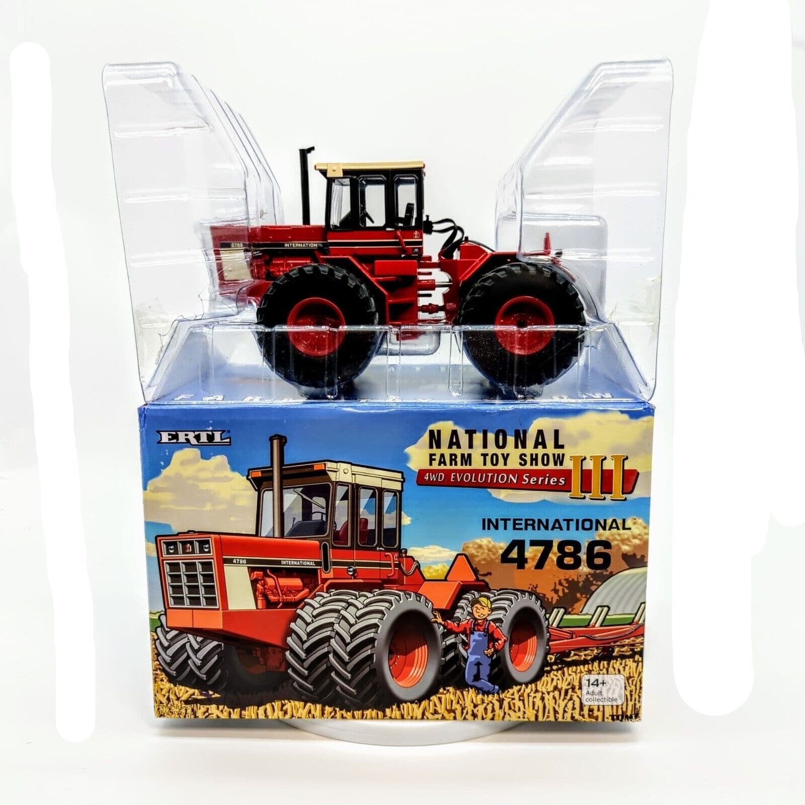 "1/32 Scale IH 4786 4WD Tractor - Limited edition collector's item from Toy Farmer Show"