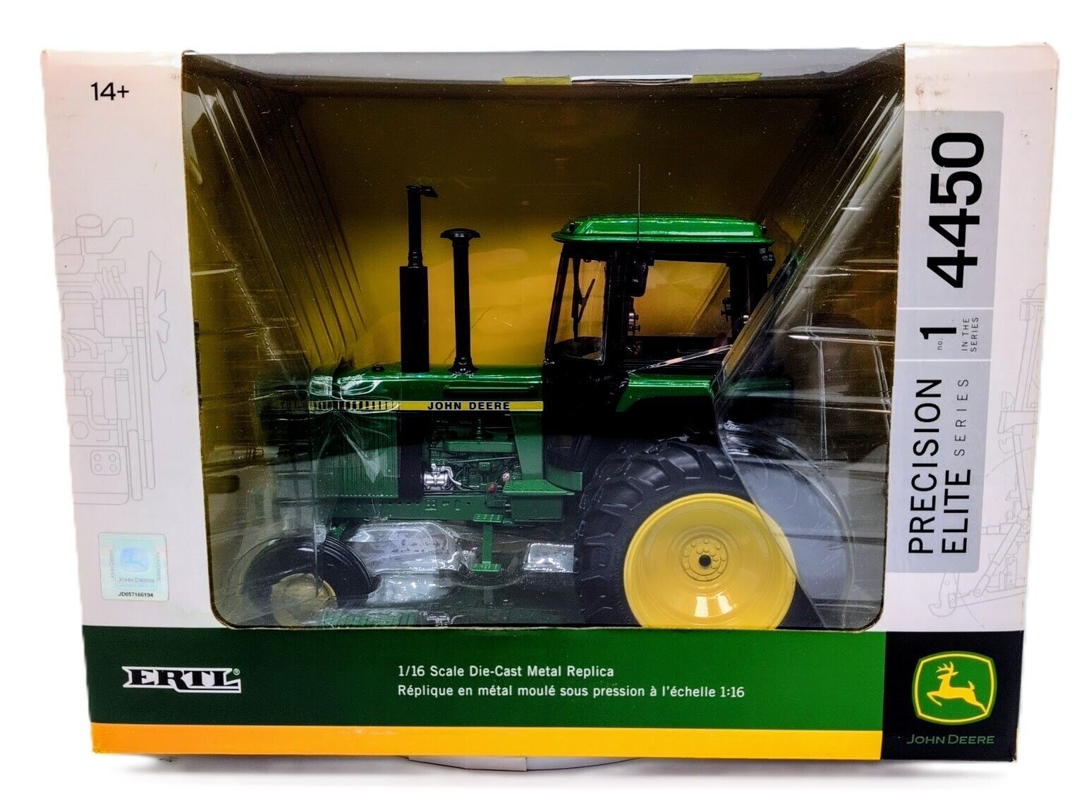 1/16 John Deere 4450 Tractor With Duals, Precision Elite Series, #1 in the Serie - Farm Toy Tractor