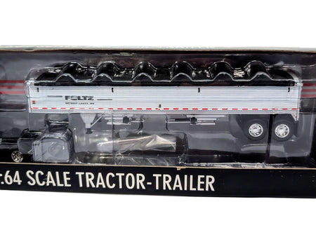 1/64 Foltz Grain Hauling Trailer With Black Tarp, Die-Cast Promotions DCP.