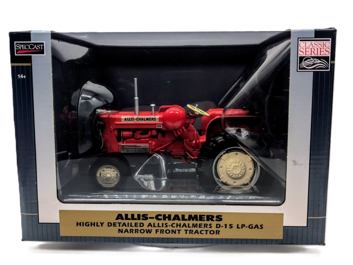 1/16 Allis-Chalmers D-15 LP Gas Tractor With Narrow Front - Farm Toy Tractor