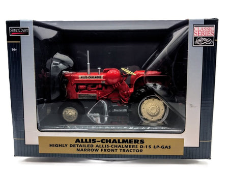 1/16 Allis-Chalmers D-15 LP Gas Tractor With Narrow Front - Farm Toy Tractor