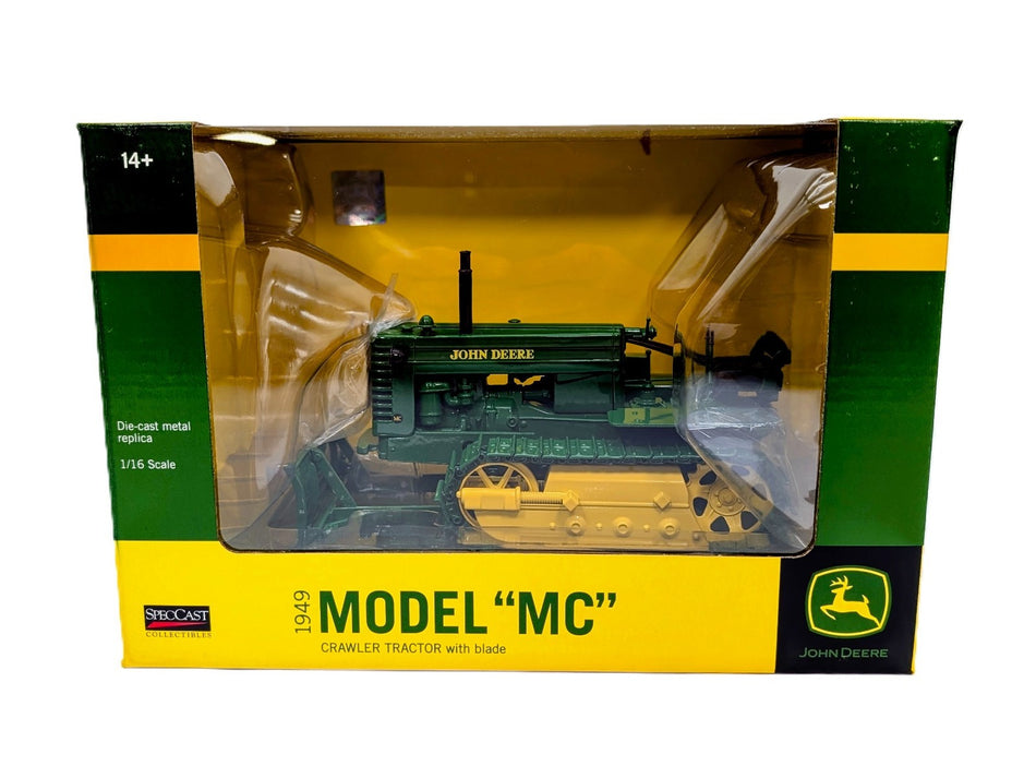 1/16 John Deere 1949 MC Crawler w Blade, High Detail  SpecCast.