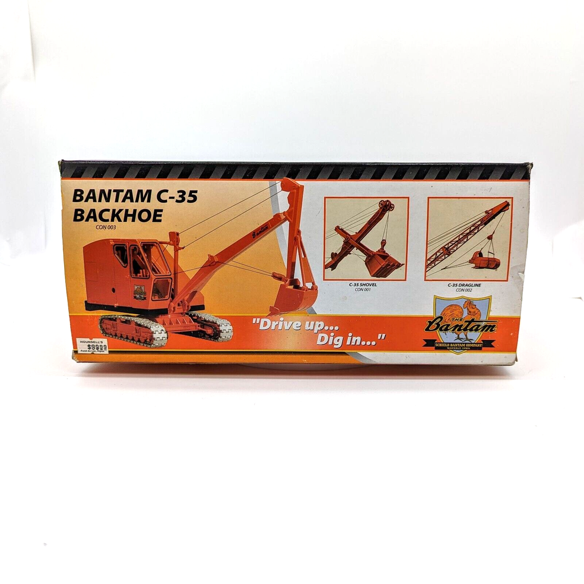 Speccast Diecast 1/25 Bantam Schield C-35 Backhoe NIB Sealed #CON003.