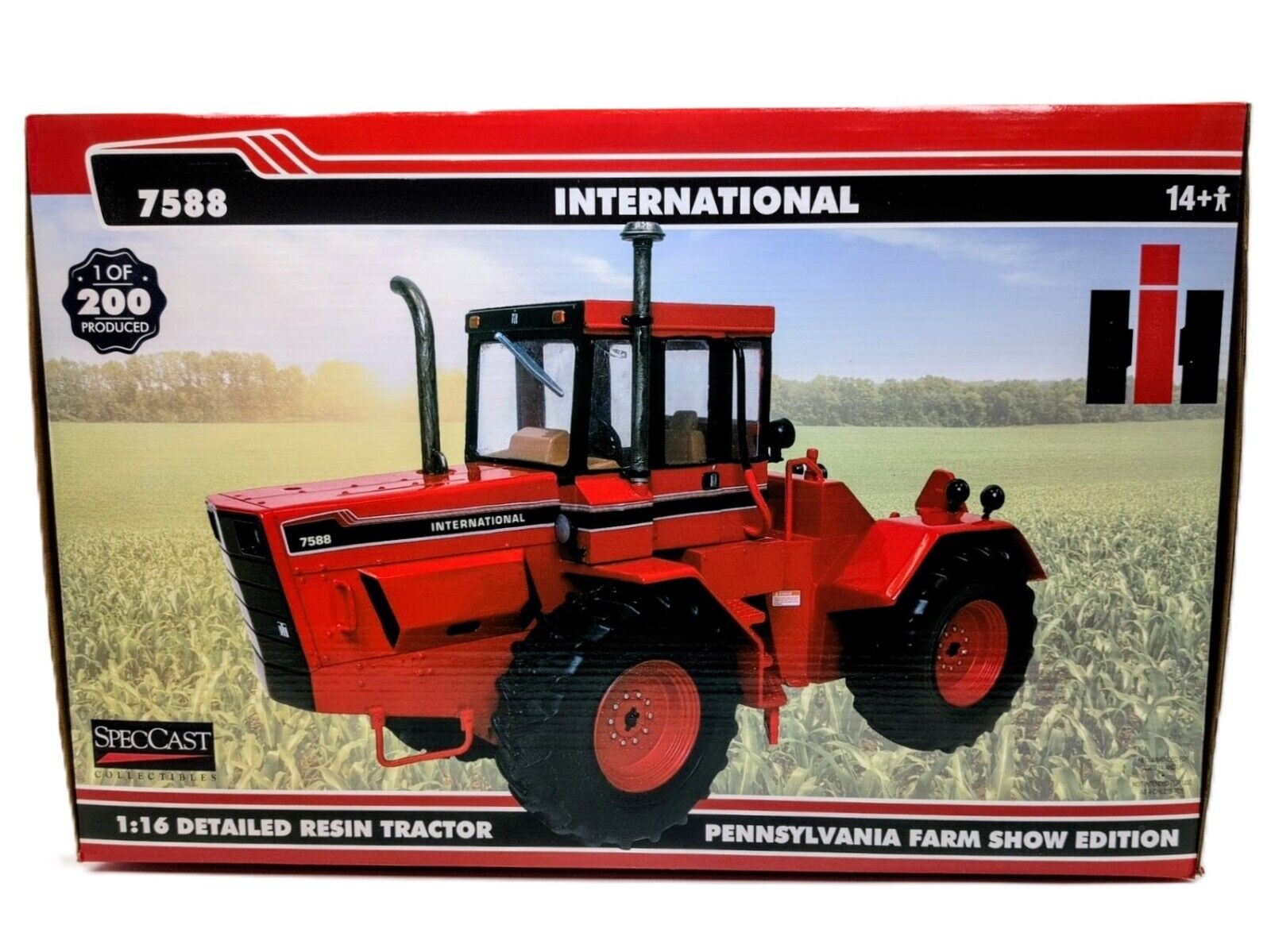 1/16 International Harvester 7588 4WD Tractor, 2016 Pennsylvania Farm Show - Farm Toy