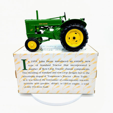 John Deere Model 60 High-Seat Standard Tractor Two-Cylinder Expo Ertl 1/16 Scale