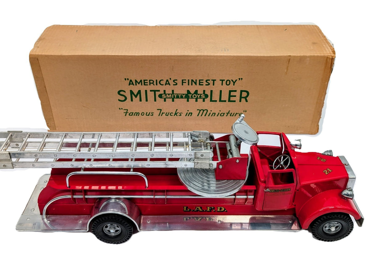 Smith Miller LAFD #21 Fire Ladder Truck With Box.