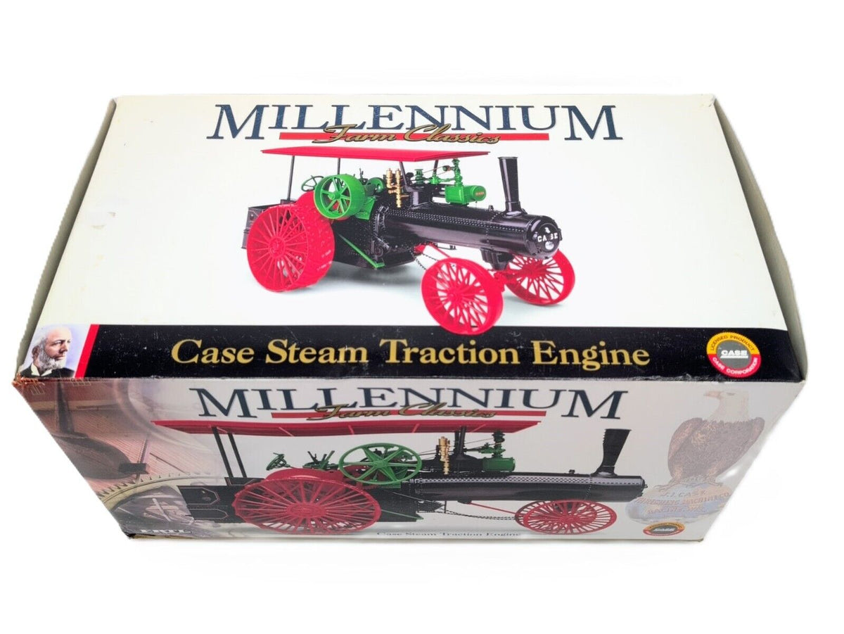 1/16 Case Steam Engine With Canopy, Millennium Series, High Detail - Farm Toy